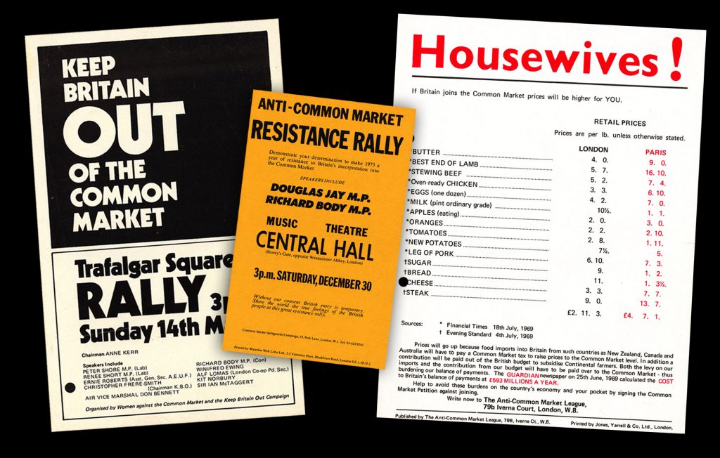 Campaign material against the Common Market (HAEU, UWK/NS-381)