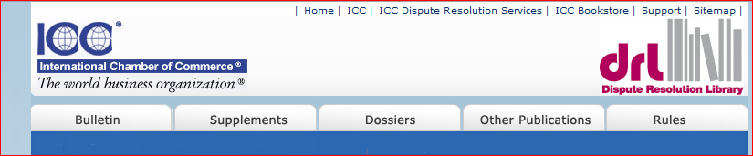 ICC Dispute Resolution Library