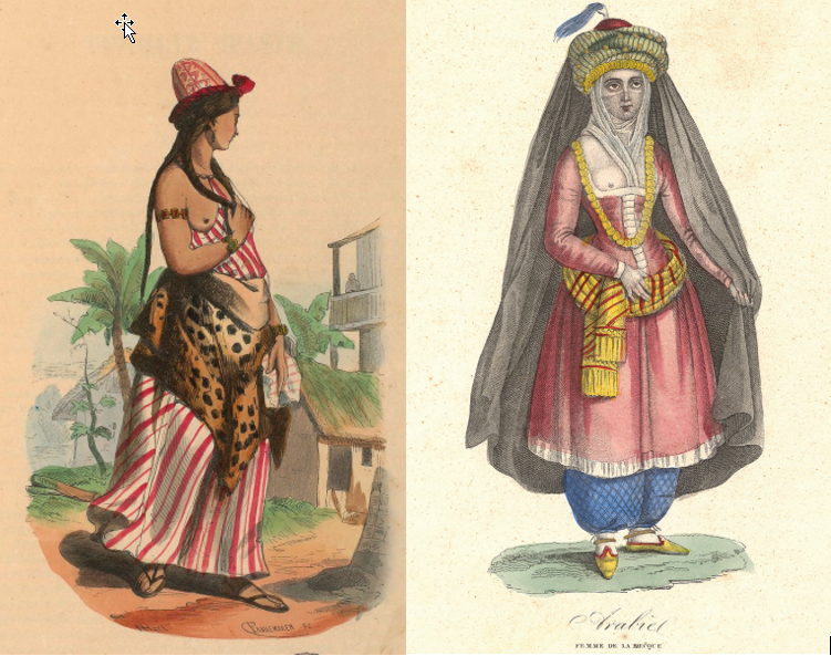 Historical sales arabian clothing